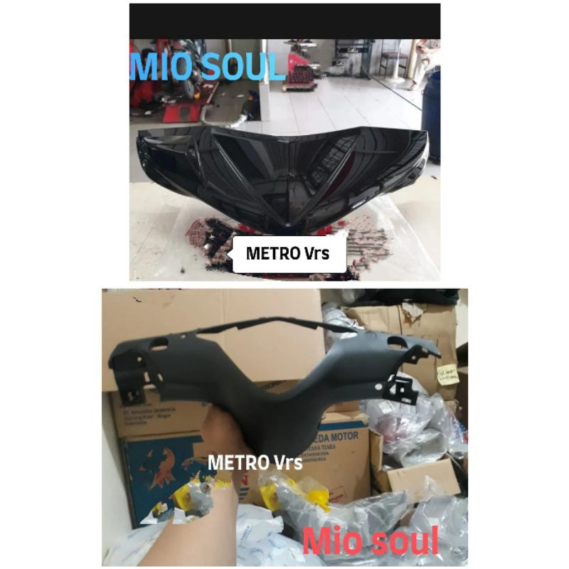 batok depan belakang Mio soul karbu