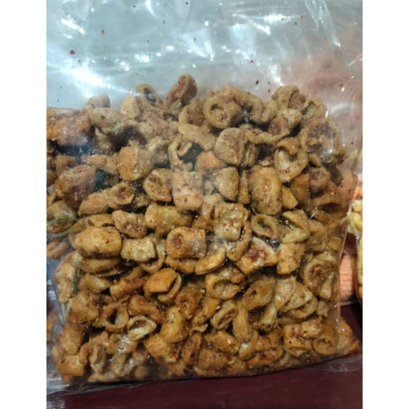 

KERIPIK SOTONG PEDAS/SOTONG GORENG PEDAS 500gr