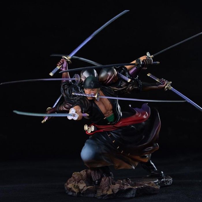 Action Figure One Piece Zoro Onigashima Ashura POP MAX