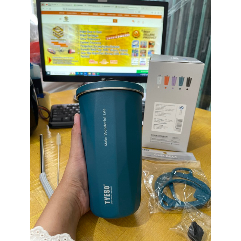 Tumbler Tyeso - Vacuum Insulated Bottle Tyeso Terbaru