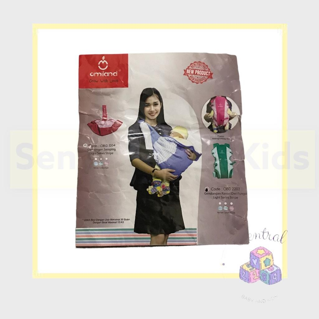 Omiland Gendongan Ransel Bayi Dwi Fungsi OBG 2203