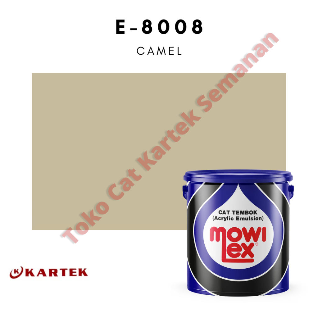 MOWILEX EMULSION INTERIOR E-8008 CAMEL (20 liter)
