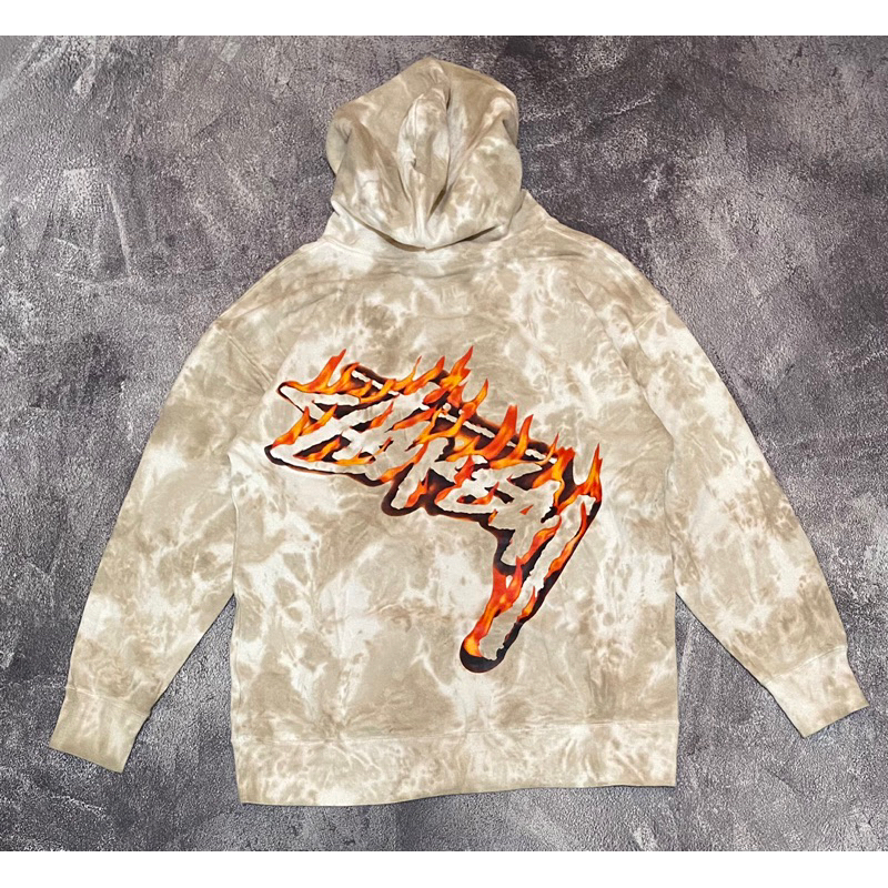 Hoodie Stussy tie dye vintage second preloved