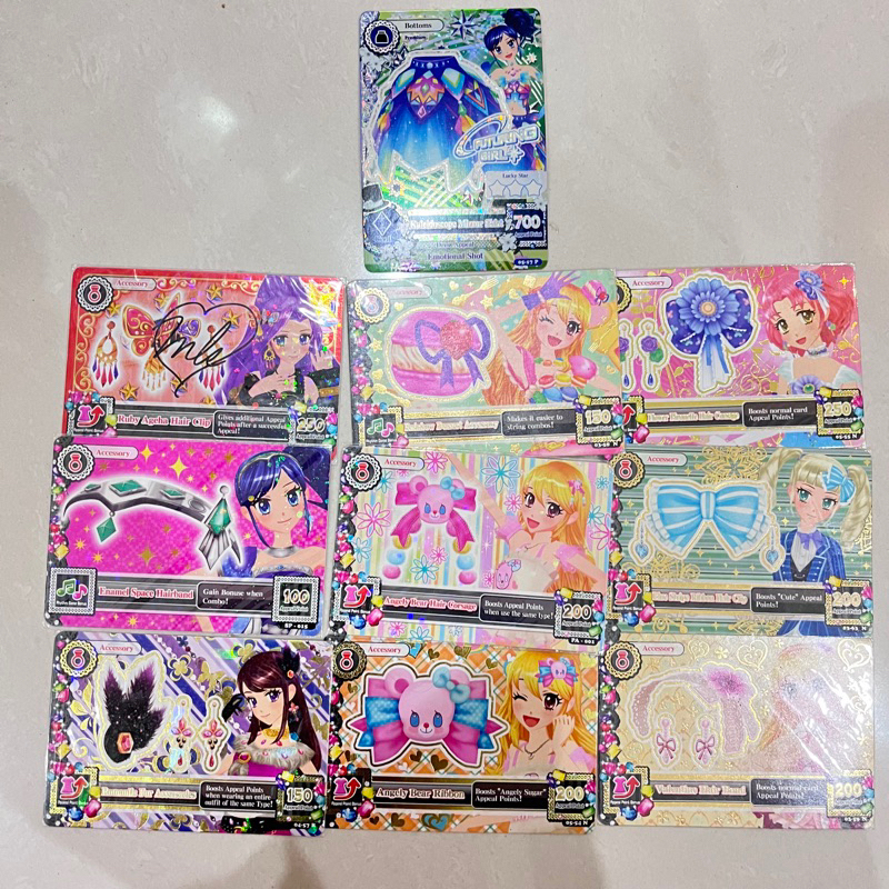 {PRELOVED} AIKATSU ACCESORIES RARE PREMIUM