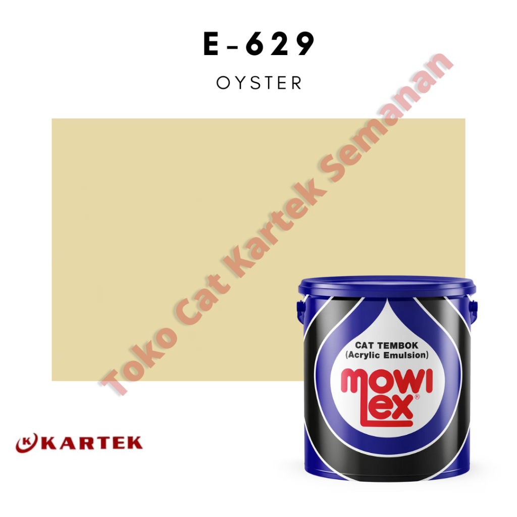 MOWILEX EMULSION INTERIOR E-629 OYSTER (1 liter)