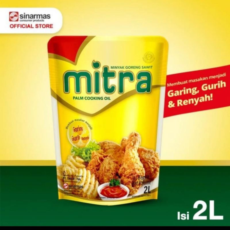 

MINYAK GORENG MERK MITRA 2 LITER