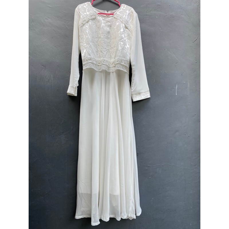 Gamis Putih Wanita (PRELOVED)
