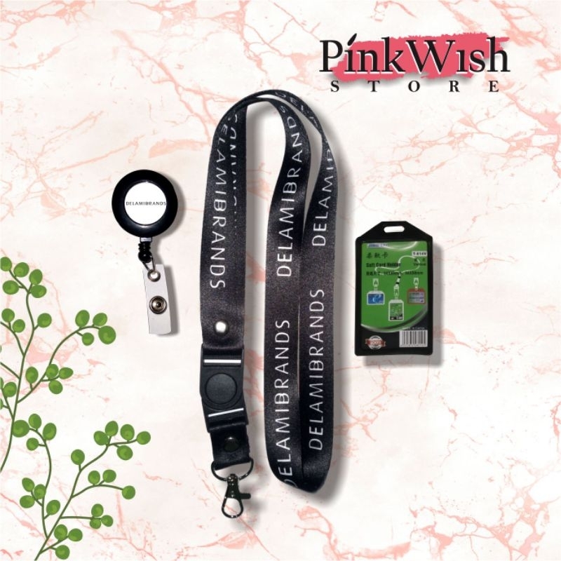 

Tali Idcard DELAMIBRANDS HITAM / Lanyard DELAMIBRANDS / Tali Delamibrand Hitam / Tali Gantungan Hitam Delamibrand READY STOCK [READY STOCK] TERMURAH !!! BELI ECERAN RASA GROSIR