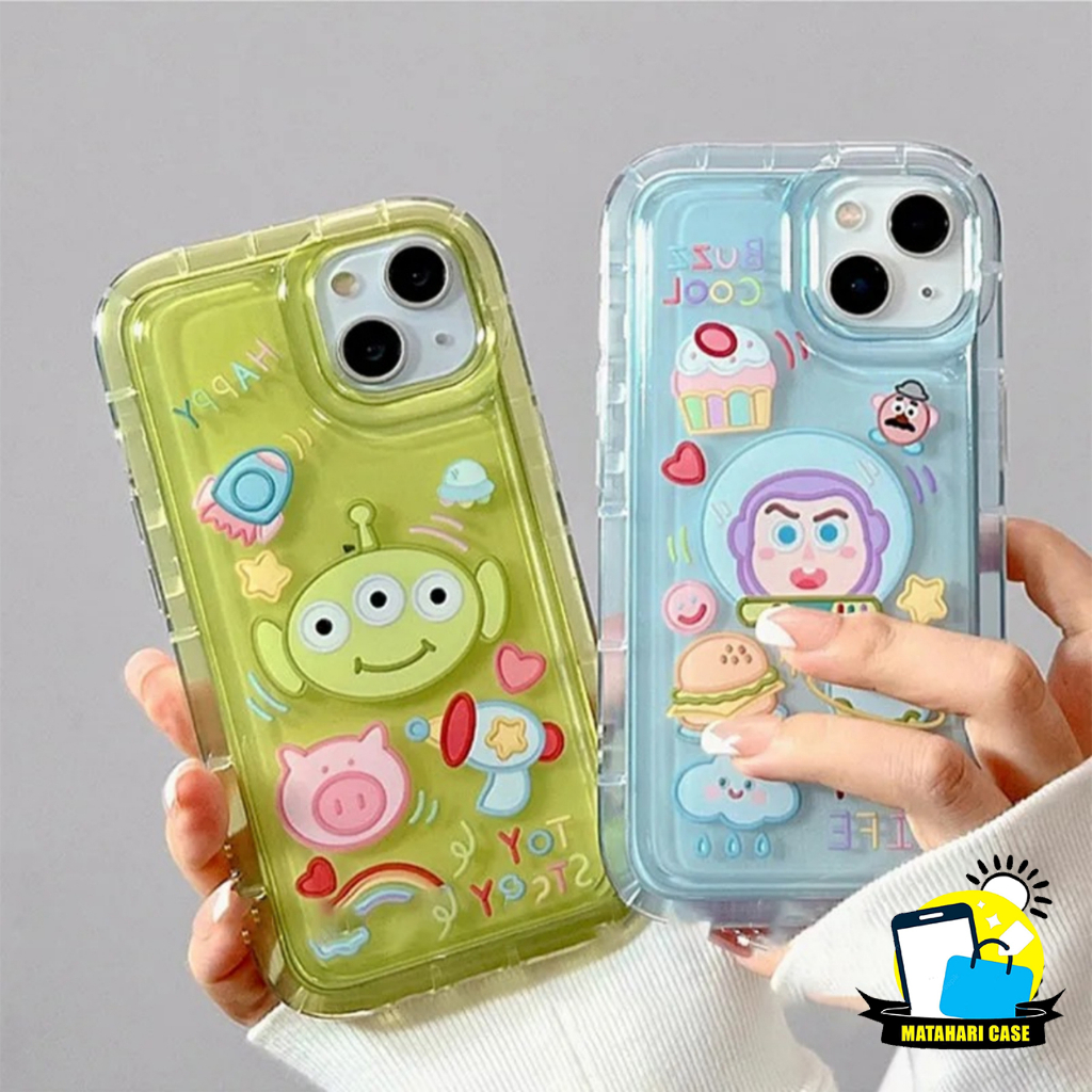 MATAHARI CASE SOFTCASE SILIKON SOFT CASE CASING CLEAR TPU AIR BAG TOY STORY ANTI SHOCKPROOF FOR OPPO A54 A55 A58 A78 A71 A74