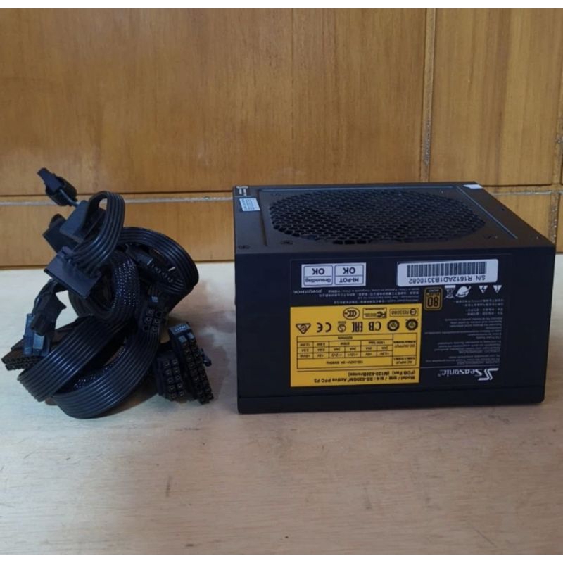 PSU SEASONIC 620W 80+ BRONZE SS-620GM / FULL MODULAR