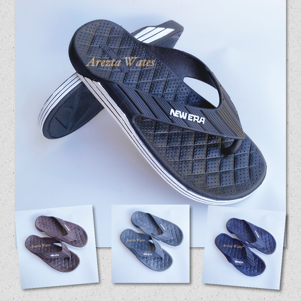 Sandal japit karet pria New era profound mb 63005 63006