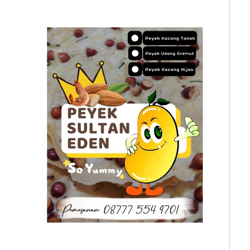 

Peyek Sultan Eden Jumbo