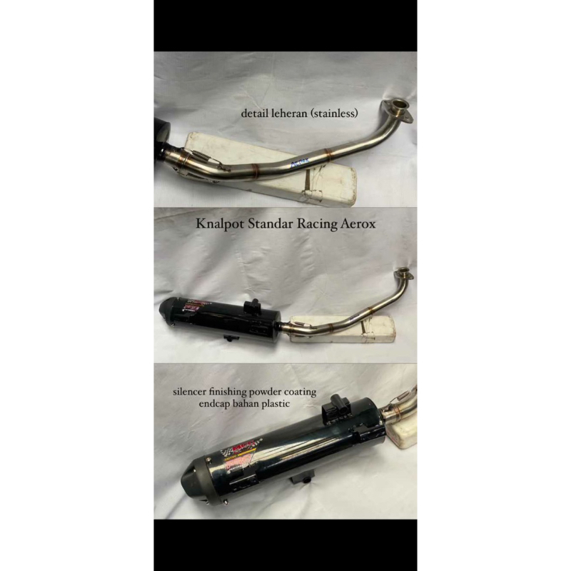 Knalpot Aerox MCC Racing Muffler