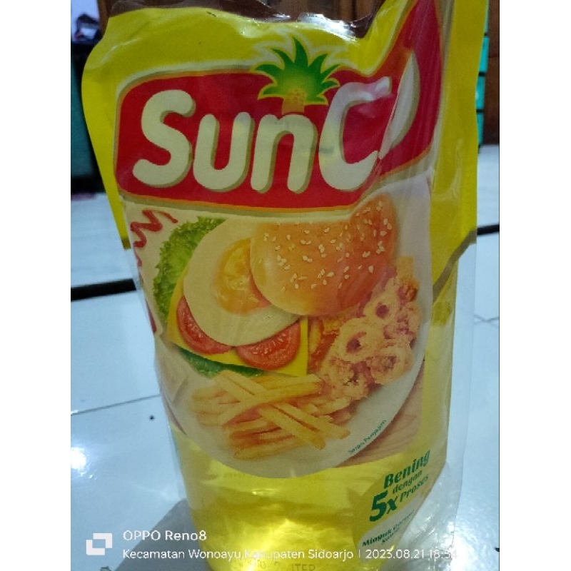 

Minyak goreng sunco 2 liter