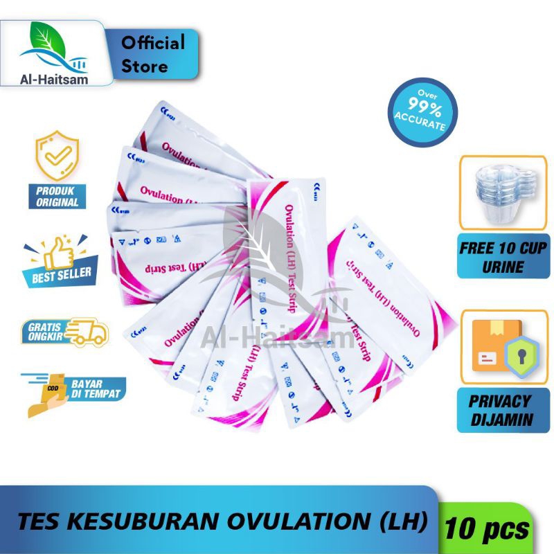 Alat Tes Kesuburan Wanita Ovulation LH Test Tespeck Kesuburan Wanita Masa Subur