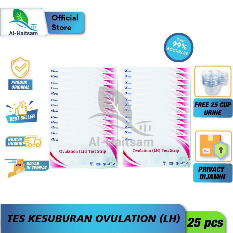 Alat Tes Kesuburan Wanita Ovulation LH Test Tespeck Kesuburan Wanita Masa Subur