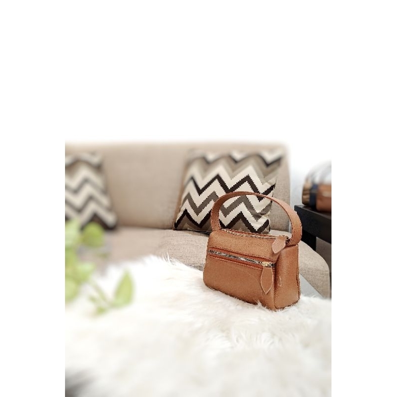 Dompet Pouch Wanita Kulit Asli Papirut