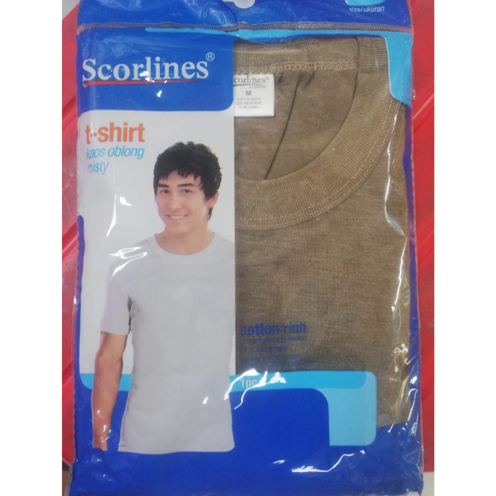 Kaos Oblong Scorlines T-shirt