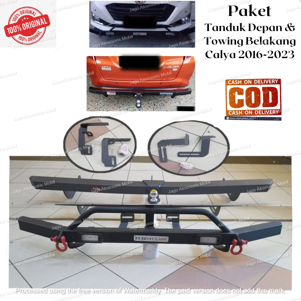 PAKET LENGKAP TANDUK DEPAN + TOWING BELAKANG ARB CALYA 2016-2023