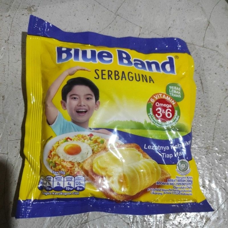 

blue band 200g 5 bungkus