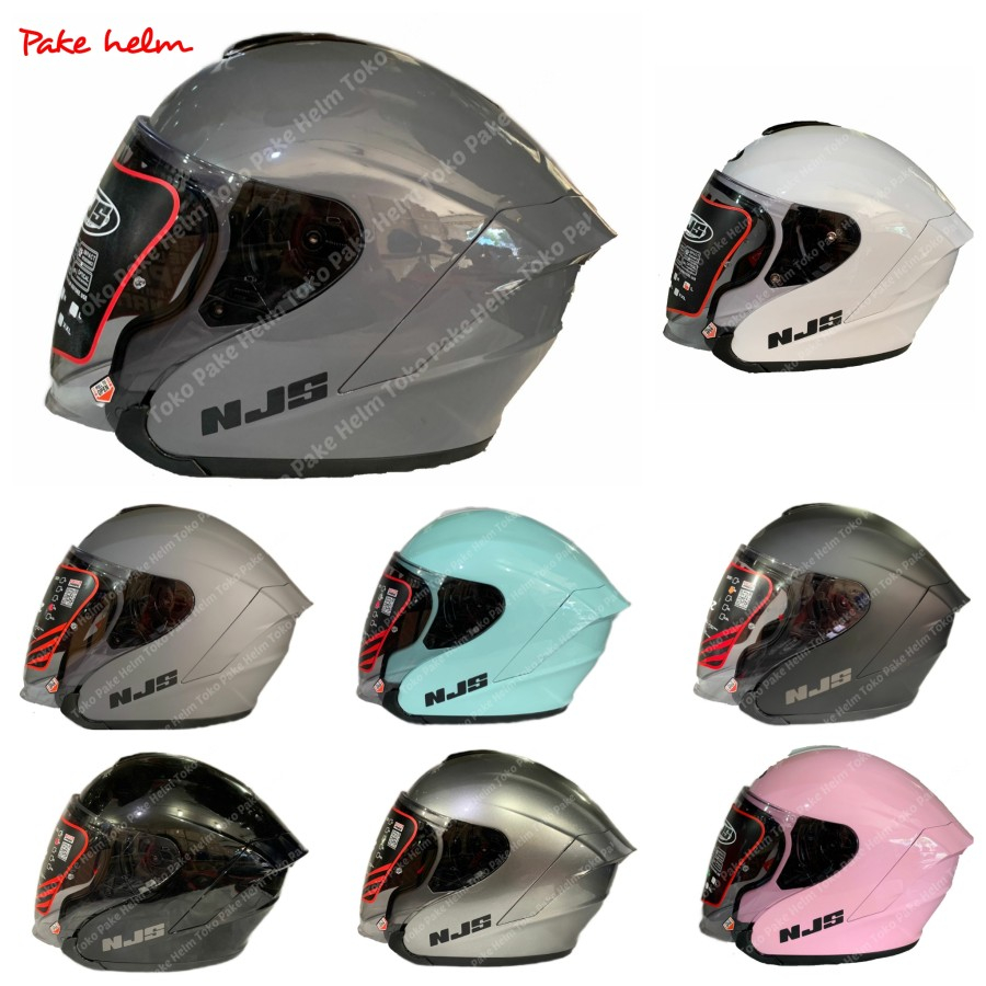 Helm njs kairoz original 100% half face