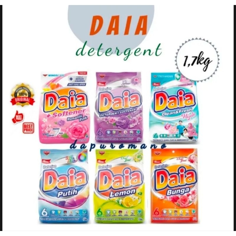 Daia detergen 1.5kg