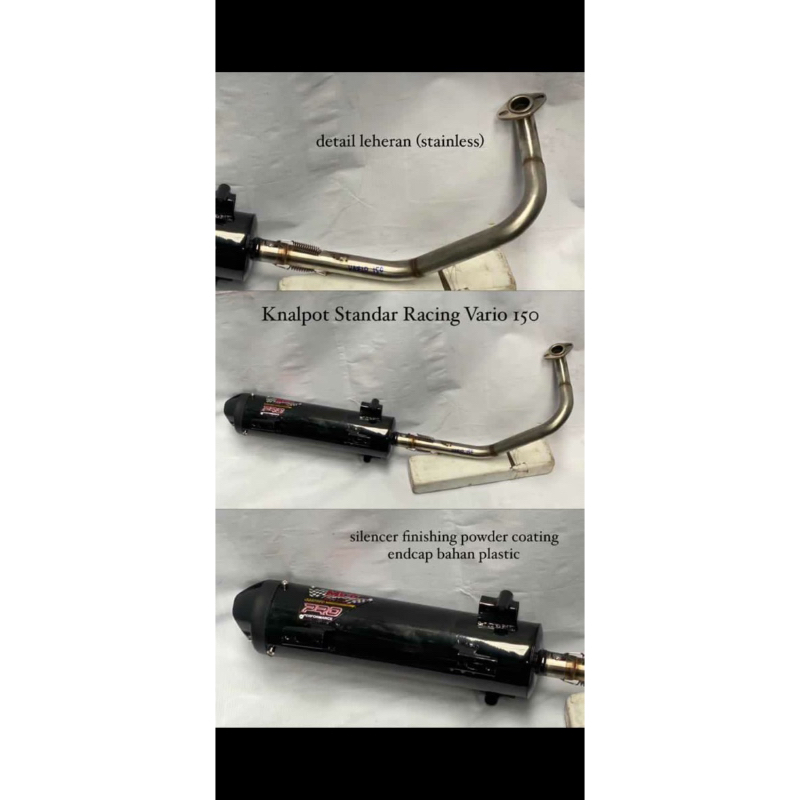 Knalpot Vario 150 MCC Racing Muffler