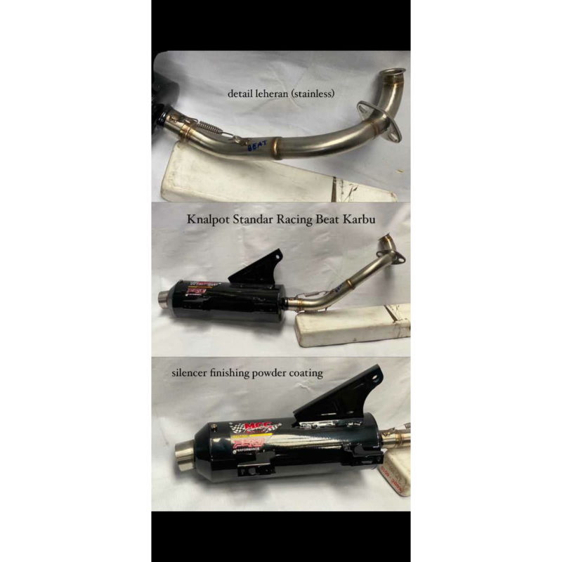 Knalpot Beat MCC Racing Muffler