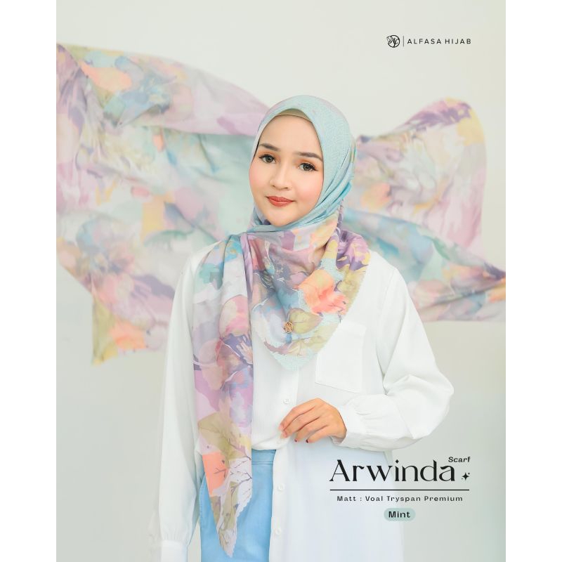 Scarf Terbaru ✨✨ ARWINDA scarf by Alfasa hijab
