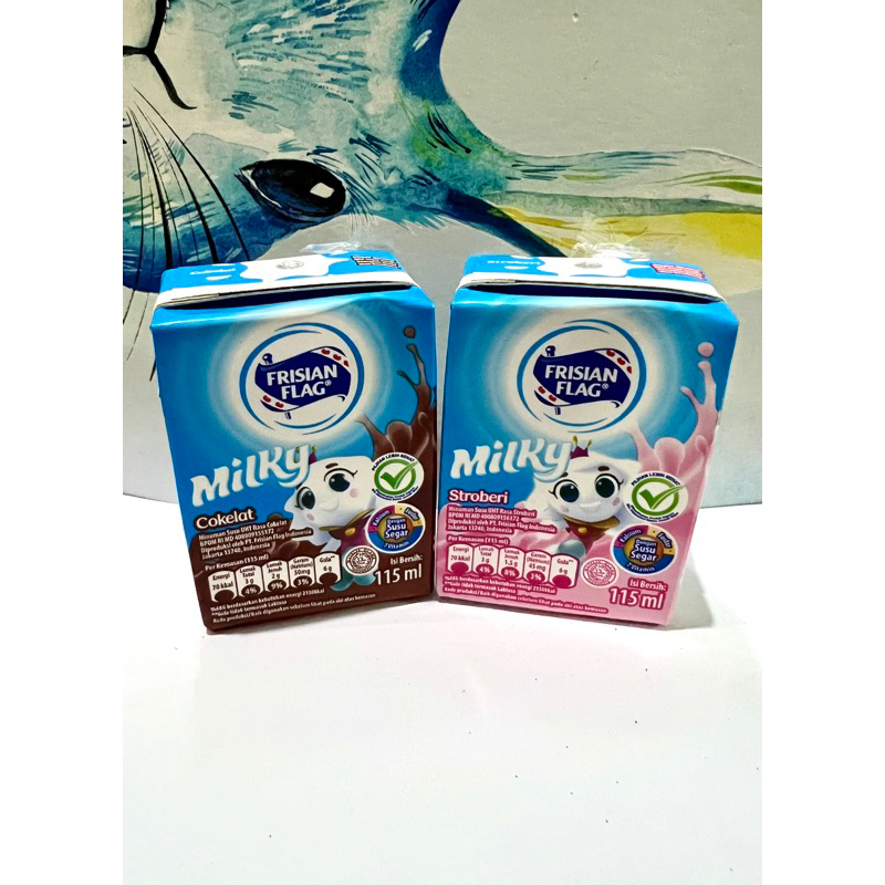 

SUSU BENDERA MILKY UHT 115 ML