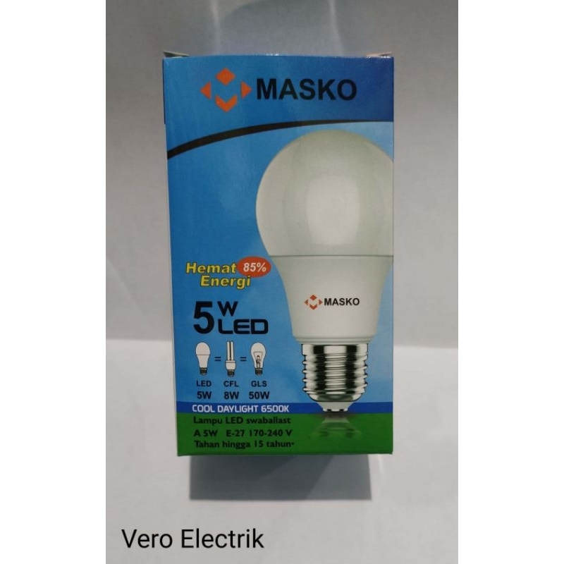 Lampu Masko LED 5 Watt