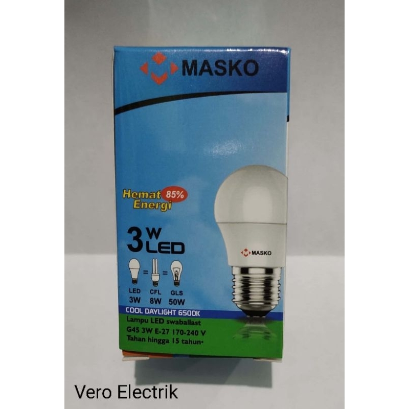 Lampu LED MASKO 3Watt