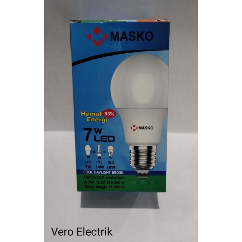 Lampu LED MASKO 7 Watt