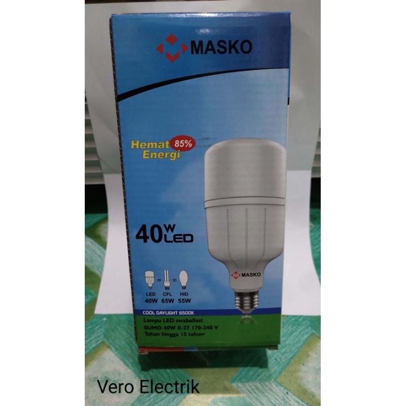 LAMPU LED MASKO 40 Watt
