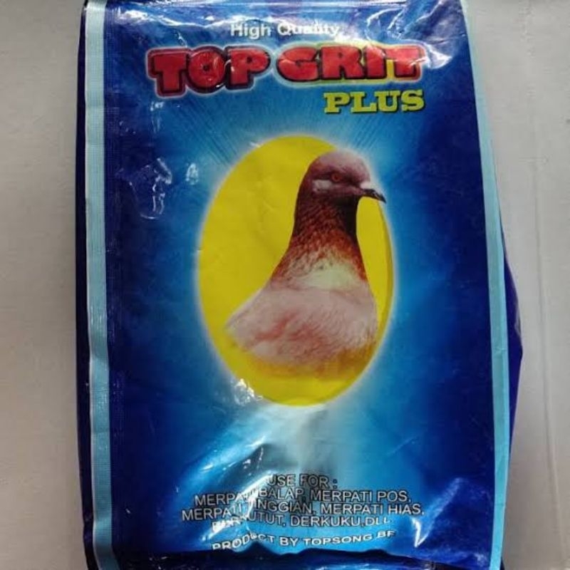 TOP GRIT 1KG ASINAN BURUNG MERPATI PERKUTUT TEKUKUR LOVEBIRD DLL