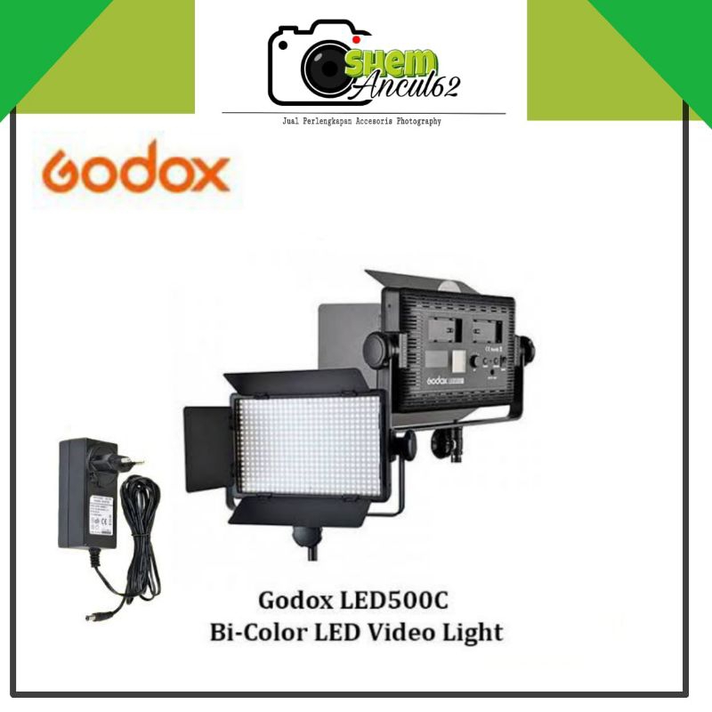 LED Godox 500c 500C Lampu LED Video Lighting Studio Godox 500C