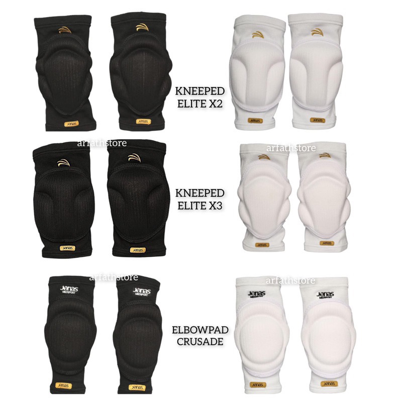 JONAS KNEEPAD ELITE X3 - JONAS KNEEPAD CLASSIC V2 - PELINDUNG LUTUT KIPER FUTSAL