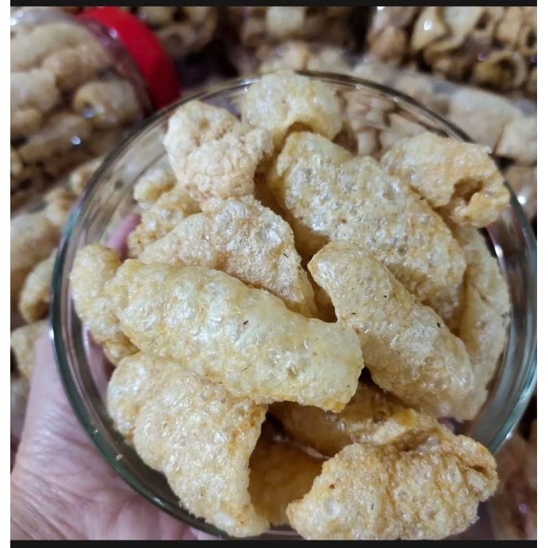 

Cujiuca kerupuk kulit babi super kemasan 1kg