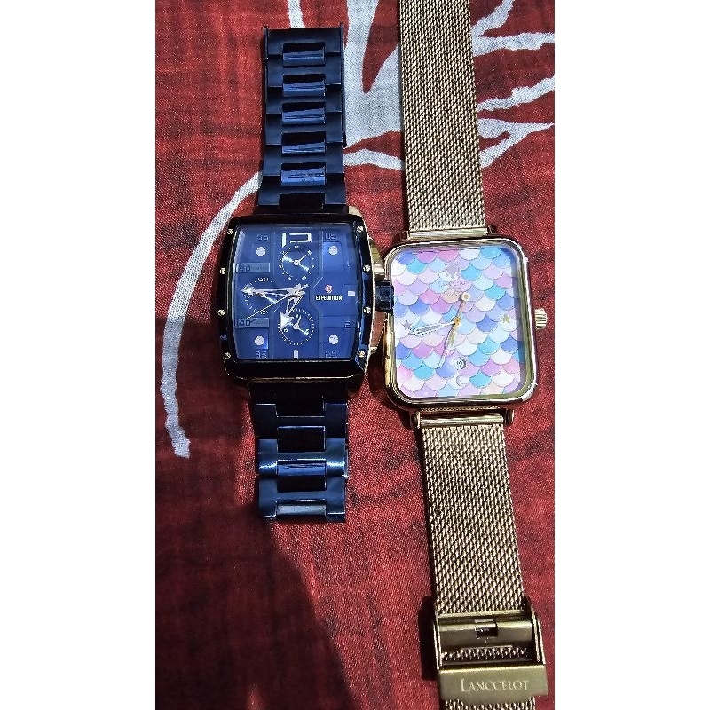 PRELOVED JAM TANGAN WANITA EXPEDITION DAN LANCCELOT