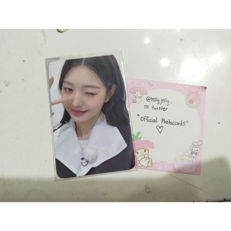 wony ktown4u photocard