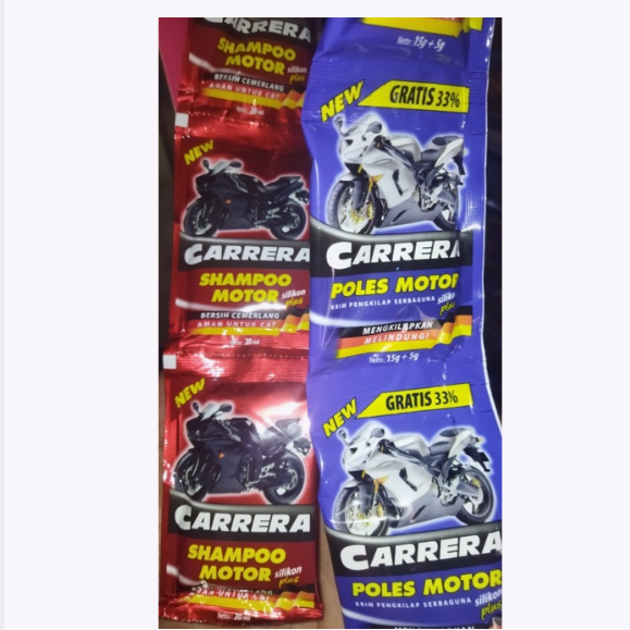 CARRERA shampo motor 20ml 1sachet