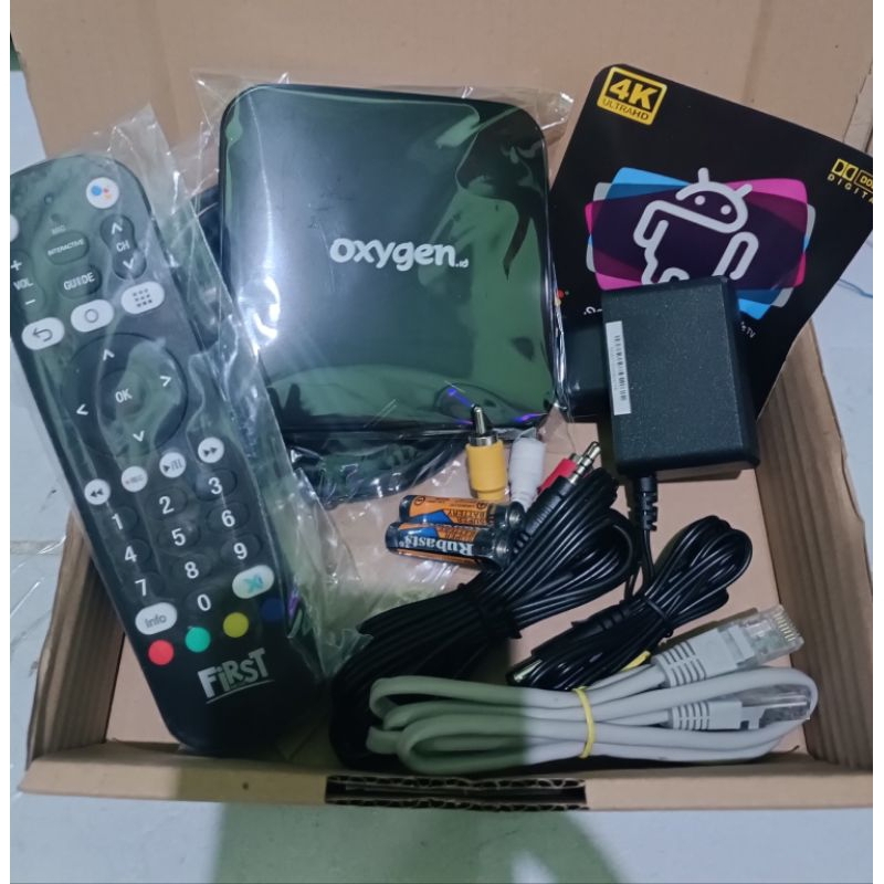 Stb Android Tv Box Oxygen Android 9 Root+Full Aplikasi