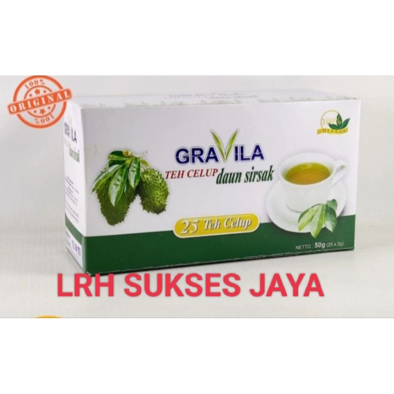 

Gravila Teh Celup Daun Sirsak Obat Kanker Tumor