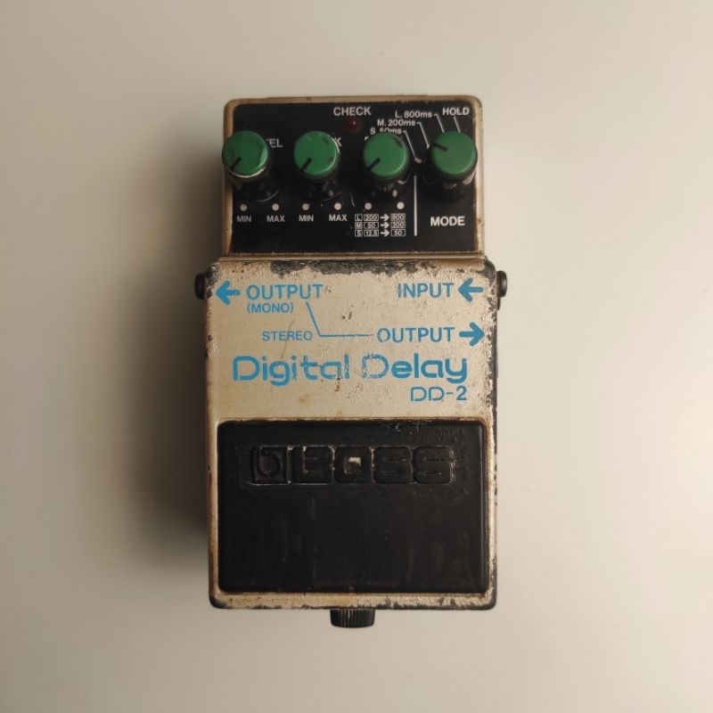 Boss DD 2 Digital delay, made in Japan,efek gitar, suling, vocal