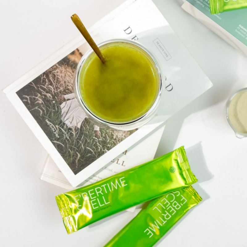 1 Scht Fiber/Minuman Detox/Pelancar BAB/Minuman Diet/F'bertime Scell/Minuman Pelangsing/BPOM HALAL