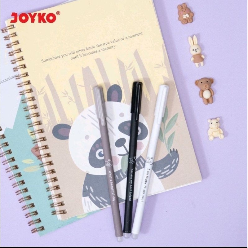 

Erasable gel pen pulpen bisa dihapus joyko GP321 shokyo 3 gel 0.3mm