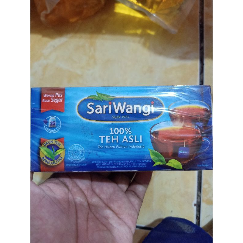 

Teh Sari Wangi 25 kantong
