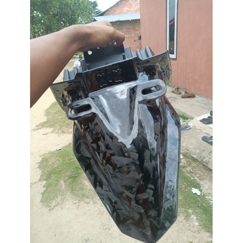 spakbor belakang Nmax old potongan carbon forged original