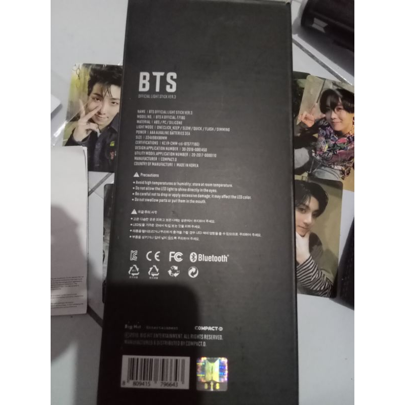 lightstick BTS ver 3 official