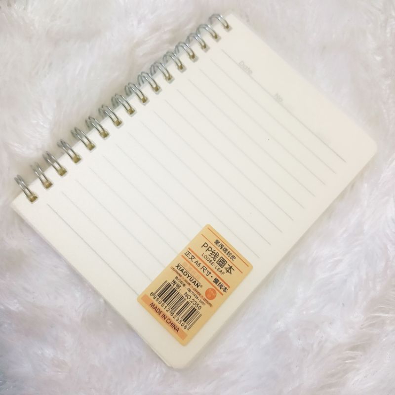 

Notebook Buku A6 Jurnal Spiral Bergaris asternoon.id